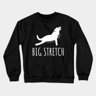 Funny Dog Yoga, Big stretch dog stretching tee, Namaste dog Crewneck Sweatshirt